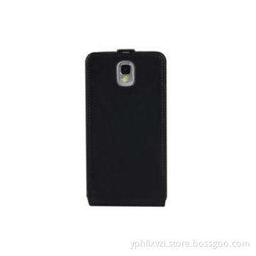 Black Leather Cell Phone Case Flip Cover Protective Case Fo